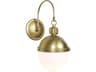 Otis 1-Light Natural Brass Wall Sconce