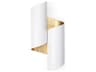Folio 2-Light White Wall Sconce
