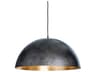 Sigmund Pendant Light in Blackened Steel
