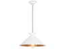 Viggo 1-Light White Pendant