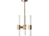Dixon 6-Light White Brass Mini Pendant