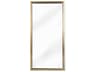 Rectangle Mirror Natural Brass Minimalist Wall Decor