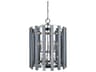 Arcadia 10-Light Polished Nickel Candelabra Cylinder Tiered Chandelier