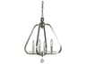 Triangulum 4-Light Crystal Candelabra Chandelier