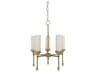Emily 5-Light Brushed Brass Chandelier