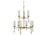 Emily 9-Light Brushed Brass Chandelier