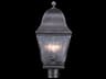 Coeur De Lion 3 - Light Outdoor Post Light