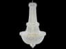 Camelot 57-Light Gold Crystal Empire Chandelier