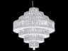 Plaza 25-Light Stainless Steel Crystal Tiered Pendant