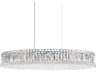 Plaza 16-Light6-Light Stainless Steel Crystal Island Pendant