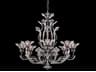 Rivendell 8-Light Bronze Crystal Chandelier