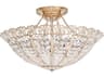 Rivendell 17-Light Clear Crystal Bowl Semi Flush Mount