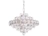 Baronet 8-Light Silver Crystal Pendant