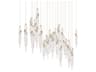 Kindjal 23-Light Polished Nickel Linear Island Pendant