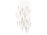 Kindjal 41-Light Polished Nickel Linear Pendant