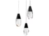 Martini 3-Light Black Mini Pendant