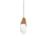 Martini 1-Light Aged Brass Mini Pendant