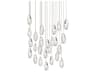 Martini 25-Light Polished Nickel Pendant