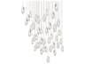 Martini 41-Light Polished Nickel Pendant