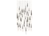 Solitude 41-Light Antique Nickel Linear Pendant