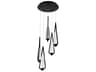 Devotion 5-Light Black Pendant