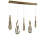 Devotion 5-Light Aged Brass Island Pendant