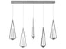 Devotion 5-Light Satin Nickel Island Pendant