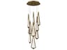 Devotion 9-Light Aged Brass Pendant
