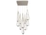 Devotion 13-Light Satin Nickel Pendant