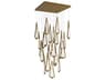 Devotion 25-Light Aged Brass Pendant
