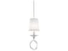 Emilea 1-Light Clear Crystal Mini Pendant