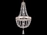 Bali 1-Light Antique Silver Crystal LED Pendant