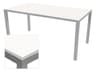 Sedona Aluminum Kessler Silver Square Dining Base