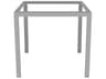Sedona Quick Ship Aluminum Square Dining Table Base