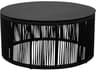 Skye Round Coffee Table Aluminum with Durarope Detail