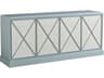 Studio Designs 75" Soft Pale Blue Media Console