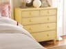 Islamorada Beige Mahogany Wood Accent Chest
