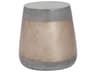 Aries Side Table Gold Concrete