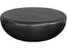 MIXT Iolite Concrete Black Round Coffee Table