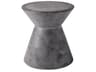 MIXT Astley Concrete Grey Round End Table