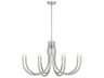 Sorrento 8-Light Satin Nickel Chandelier
