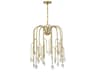 Anholt 6-Light Noble Brass Crystal Chandelier