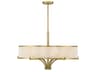 Wynwood 6-Light Warm Brass Chandelier