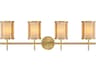 Camden 4-Light Warm Brass Vanity Light