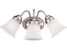 Brighton 3-Light Satin Nickel Vanity Light