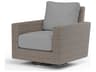 Montecito Driftwood Wicker Cushion Lounge Chair