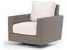 Montecito Driftwood Wicker Cushion Lounge Chair
