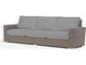 Montecito Driftwood Wicker Cushion Sofa