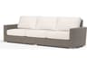 Montecito Driftwood Wicker Cushion Sofa