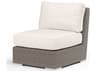 Montecito Driftwood Wicker Cushion Lounge Chair